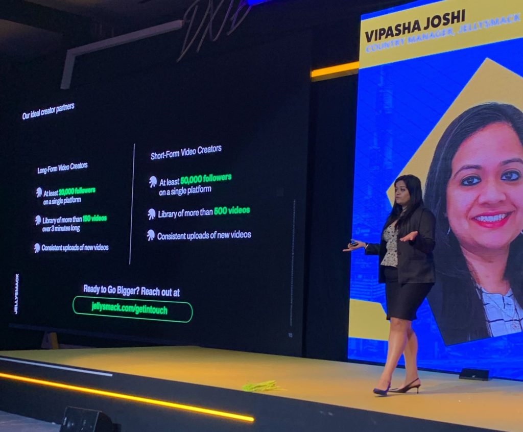 Vipasha Joshi speaks at Nas Summit in Dubai